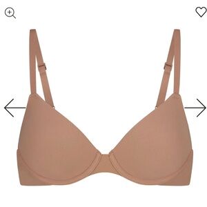 Kim Kardashian SKIMS fits everybody t shirt Bra 44B color Sienna NWOT tags